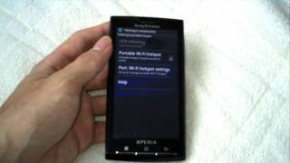 Sony Ericsson Xperia X10 with Android 233 Gingerbread 301G075 [upl. by Imuyam]