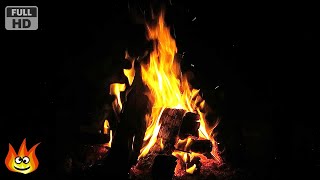 Virtual Bonfire with Crackling Fire Sounds Full HD [upl. by Aneahs756]