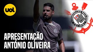 COLETIVA DE APRESENTAÇÃO DE ANTÓNIO OLIVEIRA NOVO TÉCNICO DO CORINTHIANS [upl. by Derej]