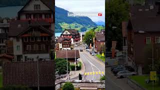 Lungern switzerland prettiest town lungern switzerland reelsinstagram viralshorts trending [upl. by Almund]