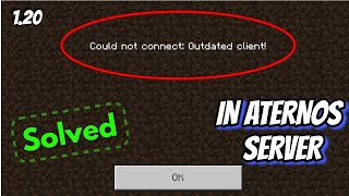 How to Fix Outdatedclient Error in mcpe  how to fix unable to connect to world minecraft pe 120 [upl. by Fidellia]