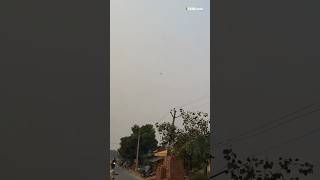 IAF MiG29 Fighter Jet Crashed 🤯 indianairforce crash [upl. by Carita339]