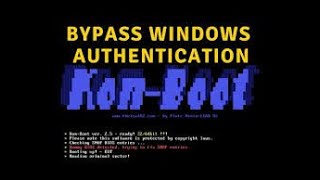 Forgot Windows password Bypass it with KONBOOT in 2 minutes [upl. by Oiratnom]