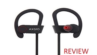 Axgio Vigour Sport Wireless Headphones Review [upl. by Ekard]