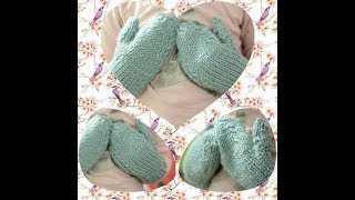 Tricot moufles pour enfants faciles [upl. by Calypso]