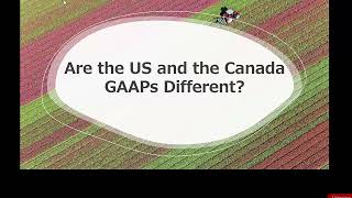 Difference in US GAAP and Canadian GAAP [upl. by Siahc]