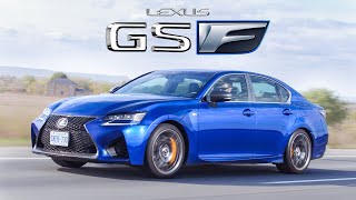 The Lexus GS F is a Reliable V8 Burnout Machine [upl. by Samy282]