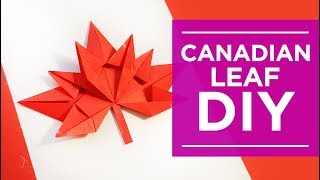 How to Make Maple Leaf Canadian Maple Leaf Canadian Flag [upl. by Ophelia]