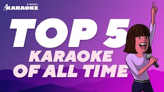 TOP 5 KARAOKE SONGS COMPILATION WITH LYRICS FEAT BILLIE EILISH CÉLINE DION amp MORE [upl. by Llehsar]