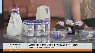 Blakes Annual Lavender Festival returns this weekend [upl. by Minette271]