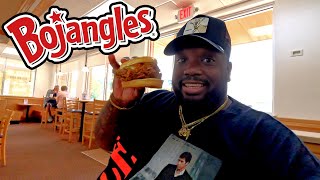 Eating Bojangles Chicken for the FIRST time HONEST REVIEW [upl. by Aenea]