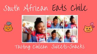 South African Eats Chile  Tasting Chilean Sweets amp Snacks [upl. by Dianthe]