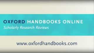 How to Use Oxford Handbooks Online [upl. by Odnalro47]