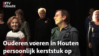 Ouderen voeren persoonlijk kerststuk op Ik moest om mn eigen verhaal huilen  RTV Utrecht [upl. by Cumings]