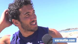 Maxime Mermoz évoque ses ojectifs avec le RCT [upl. by Cerallua349]