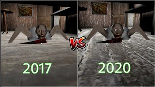 Granny 2017 Vs 2020  Granny horror game song  Granny horror story  Granny funny videos [upl. by Bell]