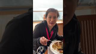 Anjanette Abayari lunch aboard a Cruise [upl. by Donella]