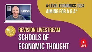 Schools of Economic Thought  Livestream  Aiming for AA Economics 2024 [upl. by Yort]