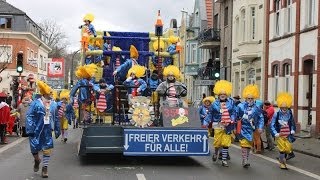 Rosenmontag in Eupen Ureinwohner und Kreisverkehr [upl. by Silva702]