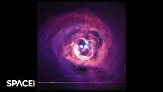 Black hole sounds Chandra Xray Observatory data sonified [upl. by Ykcim5]