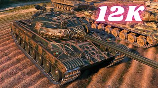 Vz 55  12K Damage World of Tanks Replays [upl. by Sibeal886]