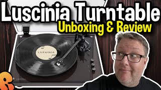 1 BY ONE Luscinia Turntable  Unboxing amp Review vinyl turntable records [upl. by Attekram165]