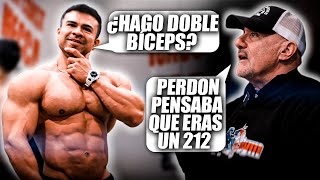 JUEZ PRINCIPAL DEL OLYMPIA SE RIE DE ISMAEL MARTINEZ POR ESTAR MUY MUSCULADO  Victor Valdivia [upl. by Moon]