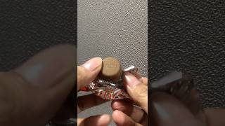 Flat tops unwrapping chocolate asmr shortvideos [upl. by Yole]