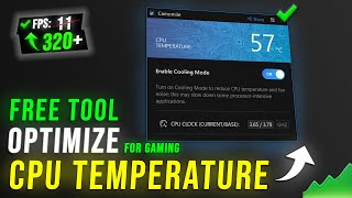 How to Optimize CPU Temperature for GAMING on any LaptopDesktop [upl. by Eleaffar]