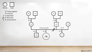 How to draw a genogram [upl. by Emily]