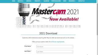 Mastercam 2021 Install VIdeo [upl. by Teteak]