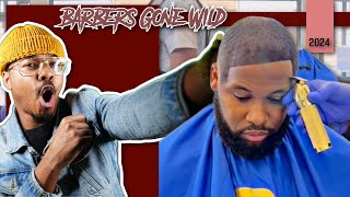 BARBERS GONE WILD WHY ARE BARBERS DOIN THIS [upl. by Farah113]