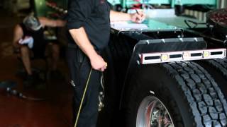 Peterbilt Atlantic Tech Tips Adjusting Air Ride Suspensions [upl. by Stanleigh]