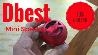 dbest PS4001 Solo Wired Mini Speaker Review [upl. by Amelie563]