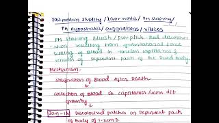 Post mortem lividity  forensic medicine  livor mortis  3rd year mbbs [upl. by Anica127]