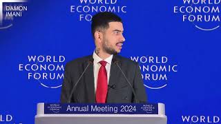 BREAKING New WEF participant does the unthinkable at 2024 Davos Meeting [upl. by Ayihsa]