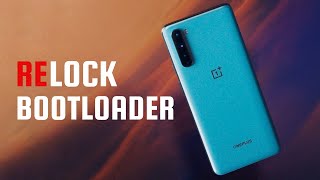 How to Relock Bootloader of Any OnePlus Smartphone Step by Step Guide [upl. by Eimmelc634]