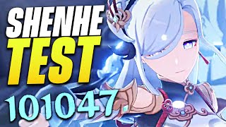 SHENHE LE BOOST ULTIME Premières Impressions et Test LVL90 amp C0  Genshin Impact [upl. by Sylvanus]