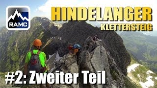 Hindelanger Klettersteig 2 Fotogene Gratkletterei Allgäu GoPro HD  Abenteuer Alpin 2013 12 [upl. by Senskell320]