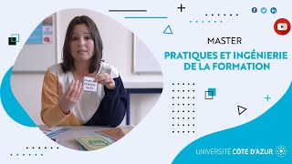 MASTER MENTION PRATIQUES ET INGÉNIERIE DE LA FORMATION  INSPE Nice [upl. by Anerrol]