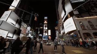 Breitling  Breitling x Victoria Beckham  Time Square Takeover [upl. by Irvine]