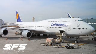 Lufthansa  747 8  First Class  Frankfurt FRA to Chicago ORD  TRIP REPORT [upl. by Oicapot]