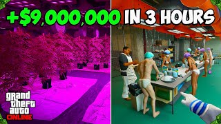 How to Make Over 9000000 Every 3 Hours in GTA 5 Online  ANYONE Can Make Millions Doing This [upl. by Westberg]