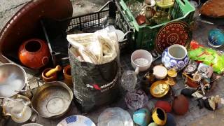 Athens Street Markets  VIDEO TOUR Monastiraki Greece [upl. by Dadirac]