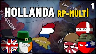 GARİBAN SÖMÜRGECİ  HEARTS OF IRON 4  MULTIPLAYER  HOLLANDA1 [upl. by Kiona]