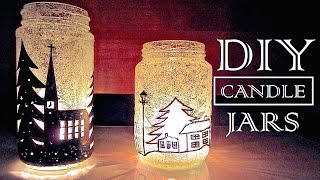 DIY Christmas Decorations amp Gifts  Christmas In A Jar [upl. by Iuqcaj]