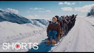 Oscar Shortlisted THE KICKSLED CHOIR 2020  Norwegian LiveAction Short trailer [upl. by Aim607]