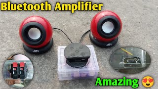 घर पर बनाओ Amazing Bluetooth Amplifier 😱🔥  How to Make Bluetooth Amplifier [upl. by Arutnev]