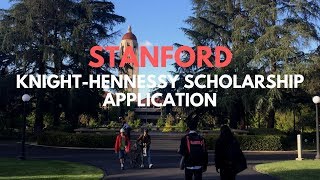 Stanford KnightHennessy Scholarship  Advice for prospective international applicants [upl. by Ailemak]