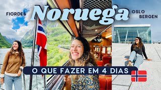 ROTEIRO 4 DIAS NORUEGA  Oslo Bergen e Fiordes noruegueses [upl. by Sukramed]